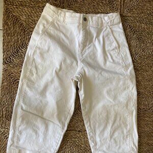 Everlane The Utility Barrel Pant Bone Size 12